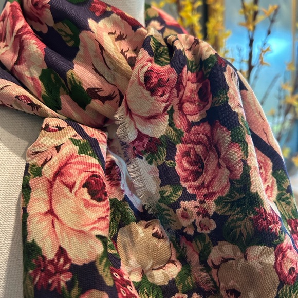 Vintage 1980’s 100%Wool Japanese Scarf~Axcess - Picture 2 of 7